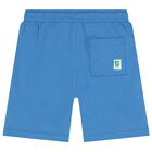 Boys Green, White & Blue Shorts Set (3 Piece), 1, hi-res