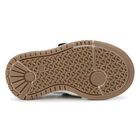 حذاء رياضى أولاد بالشعار باللون الأبيض والأسود, 1, hi-res