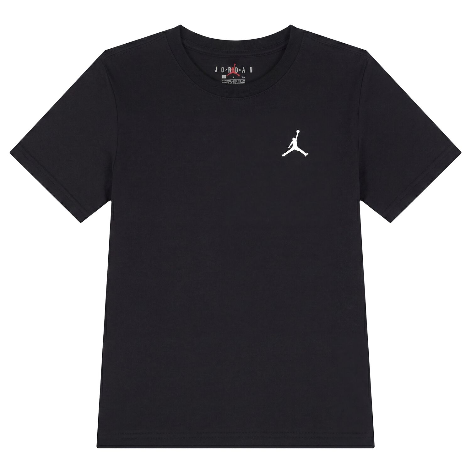 Boys Black Jordan Logo T-Shirt, 2, hi-res