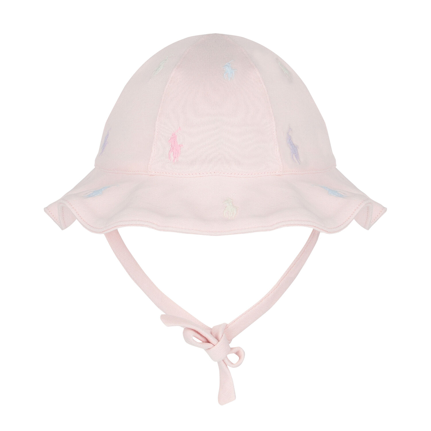 Baby Girls Pink Logo Hat, 1, hi-res image number null
