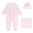 Baby Girls Pink Babygrow Gift Set, 1, hi-res