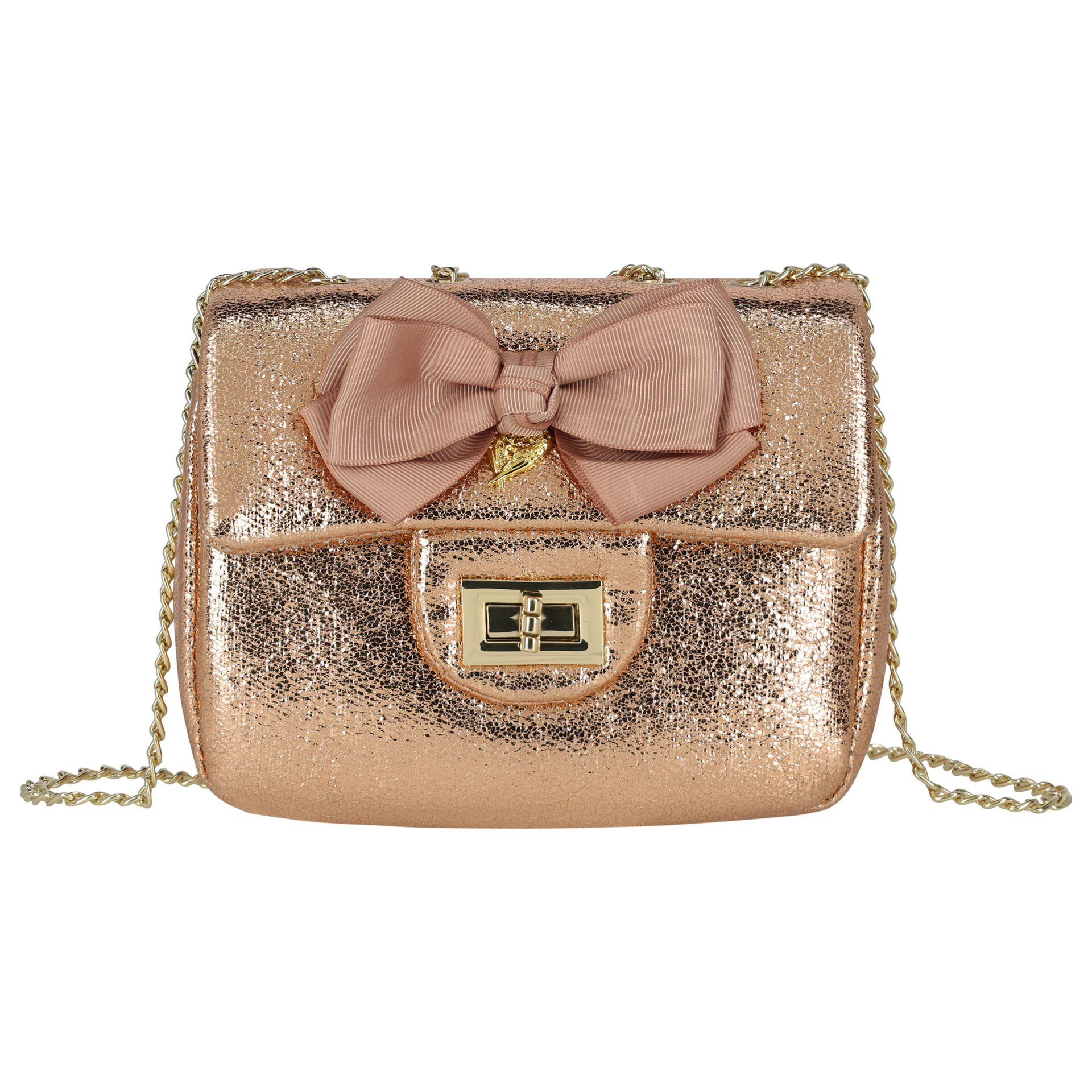 Girls rose gold bag store