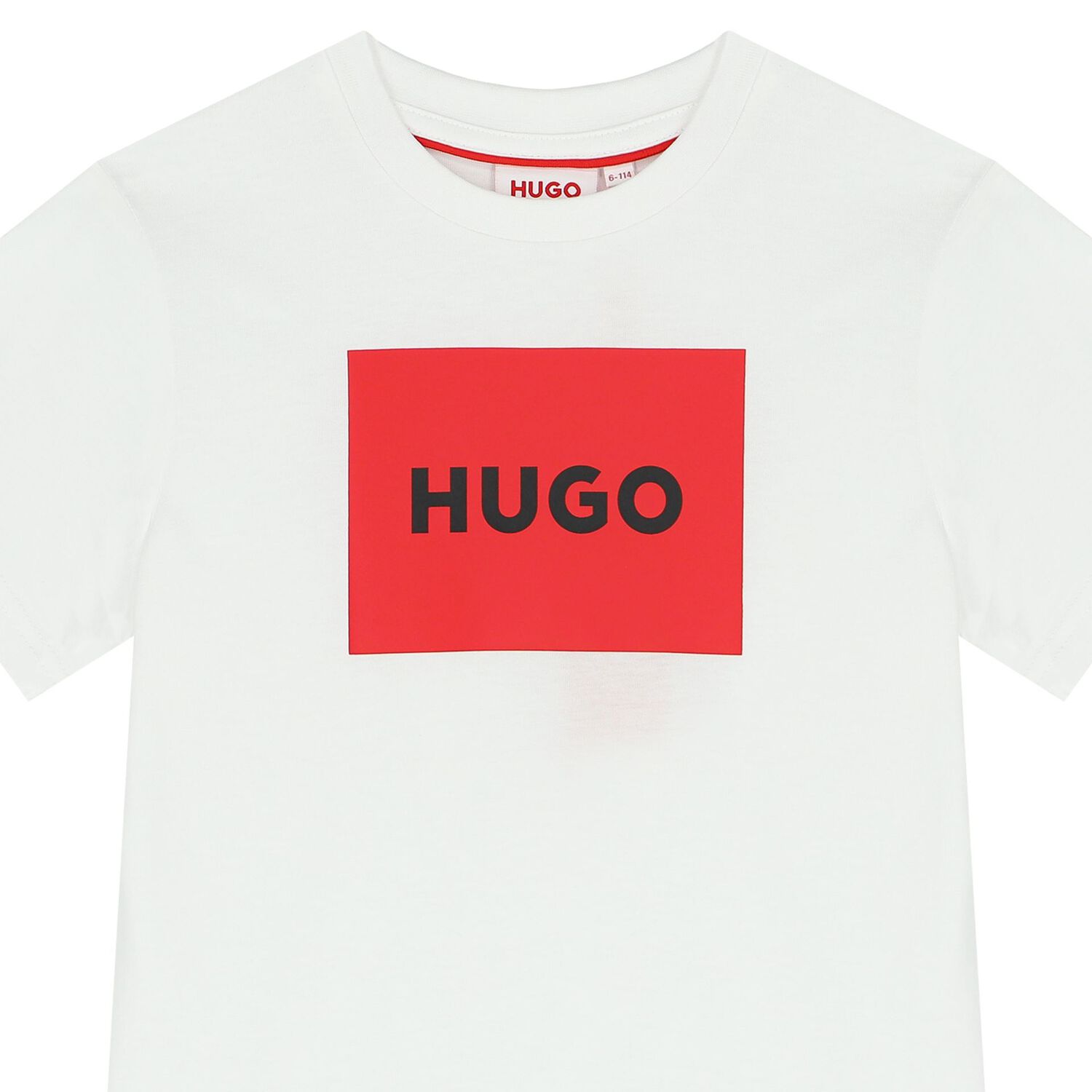 تيشيرت أولاد بالشعار باللون الأبيض, 2, hi-res image number null