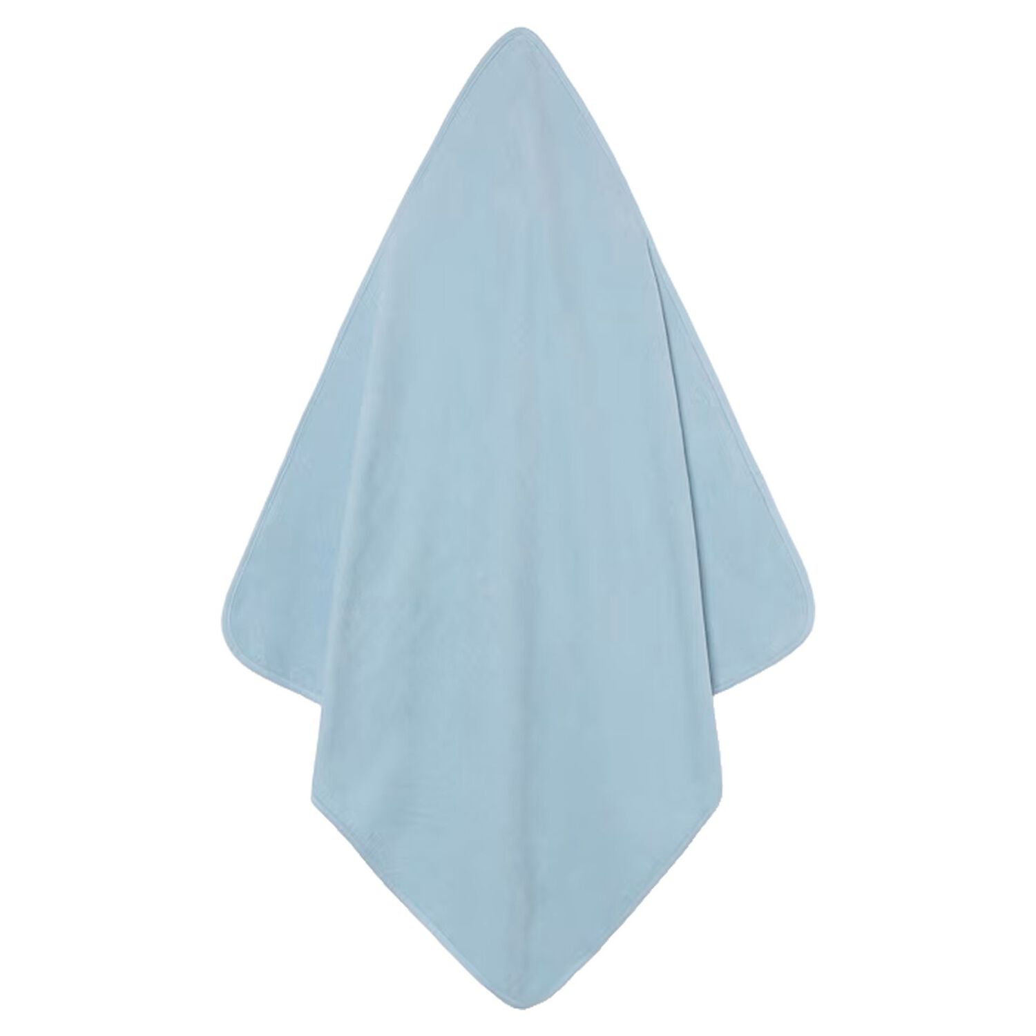 Baby Blue Hooded Towel, 1, hi-res