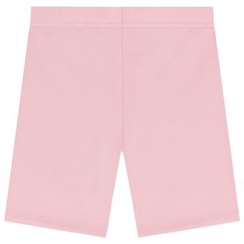 Pink Logo Softskin Cycling Shorts