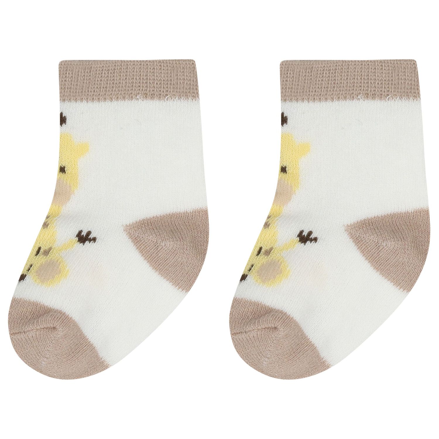جوارب أولاد باللون الاصفر والابيض  ( 4 قطع), 2, hi-res