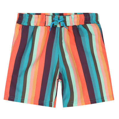 Boys Multi-Colored Swim Shorts