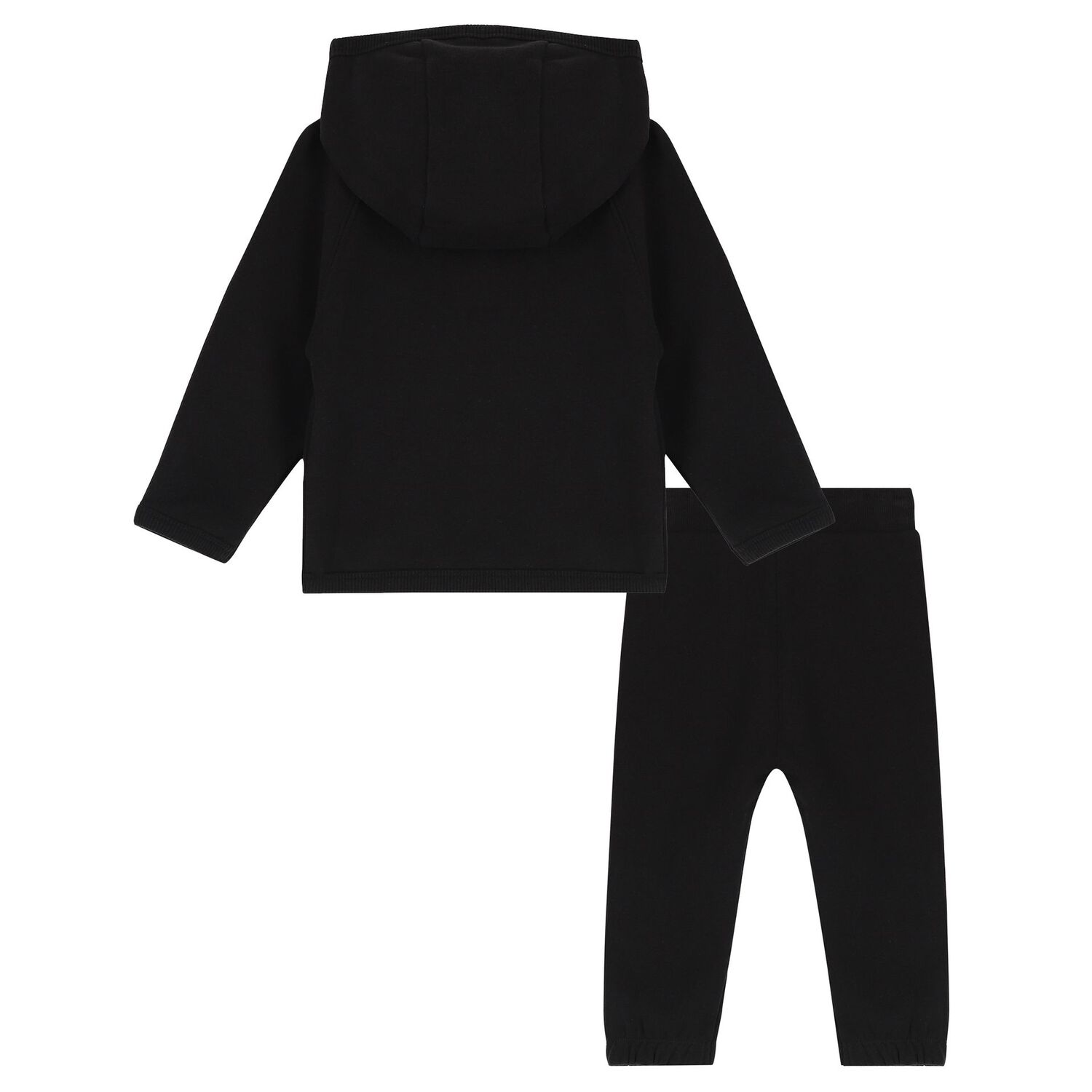 Baby Boys Black Logo Tracksuit, 1, hi-res image number null