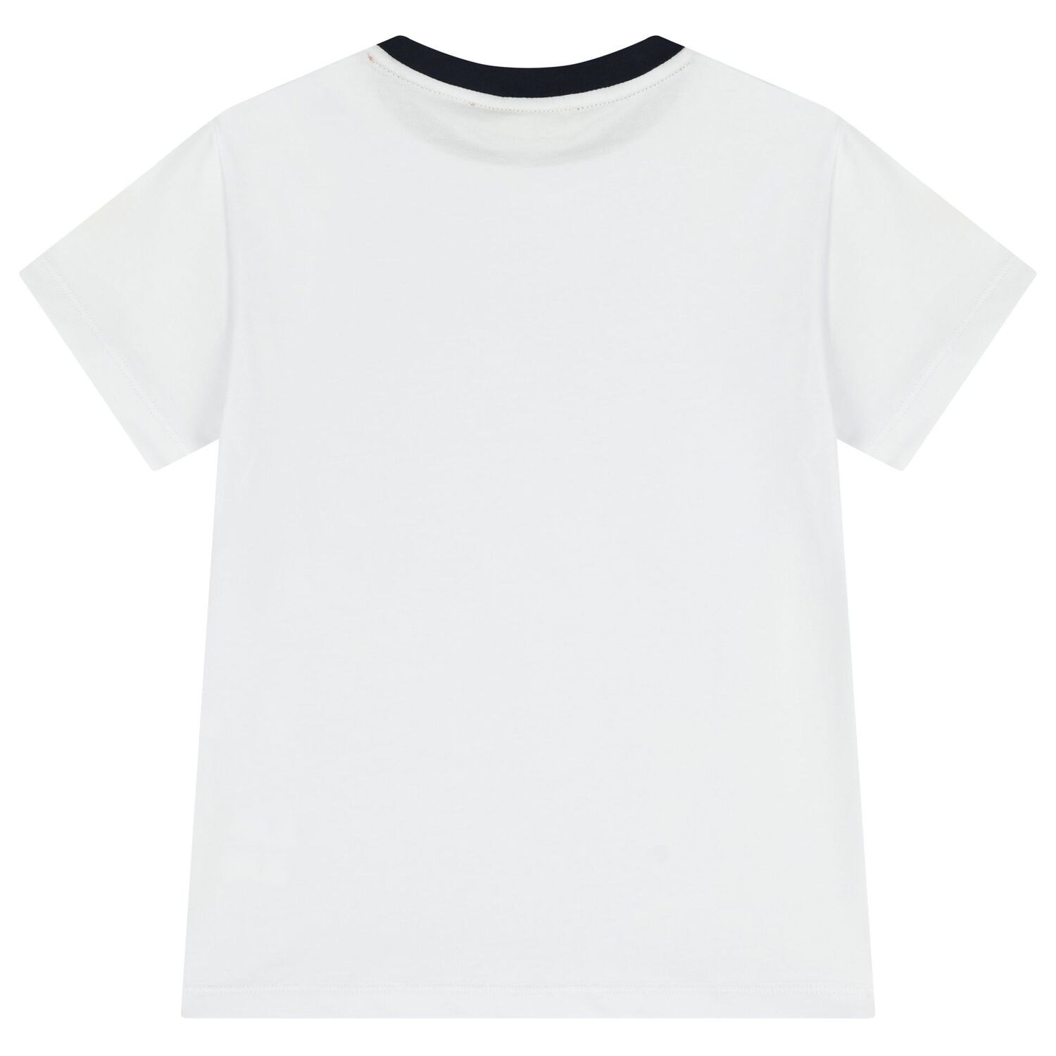 Boys White Logo T-Shirt, 2, hi-res