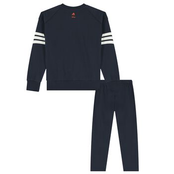 Navy Blue Disney Logo Tracksuit