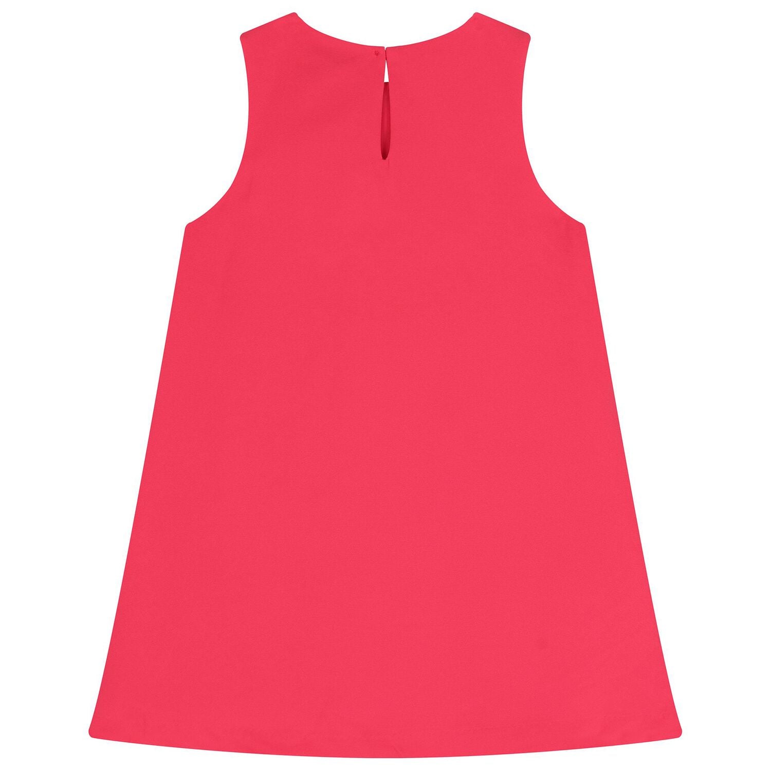 Girls Pink Flower Dress, 1, hi-res