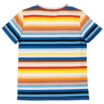 Boys Multi-Colored Logo T-Shirt