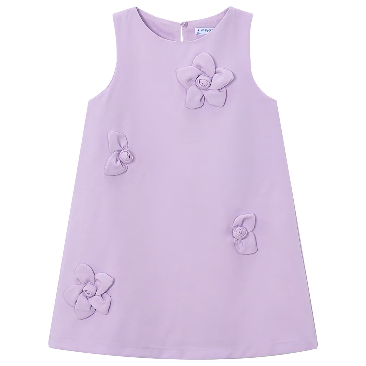 فستان زهور الليلك للبنات, 2, hi-res