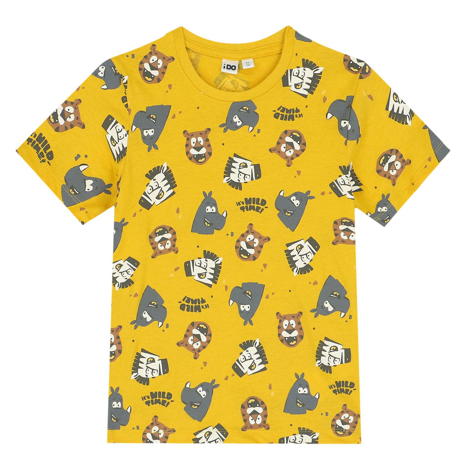 Boys Yellow & Navy Blue Shorts Set, 2, hi-res image number null