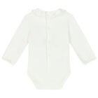 طقم بنات 3 قطع بودى سوت باللون العاجى, 1, hi-res