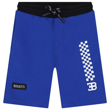 Boys Blue Logo Shorts