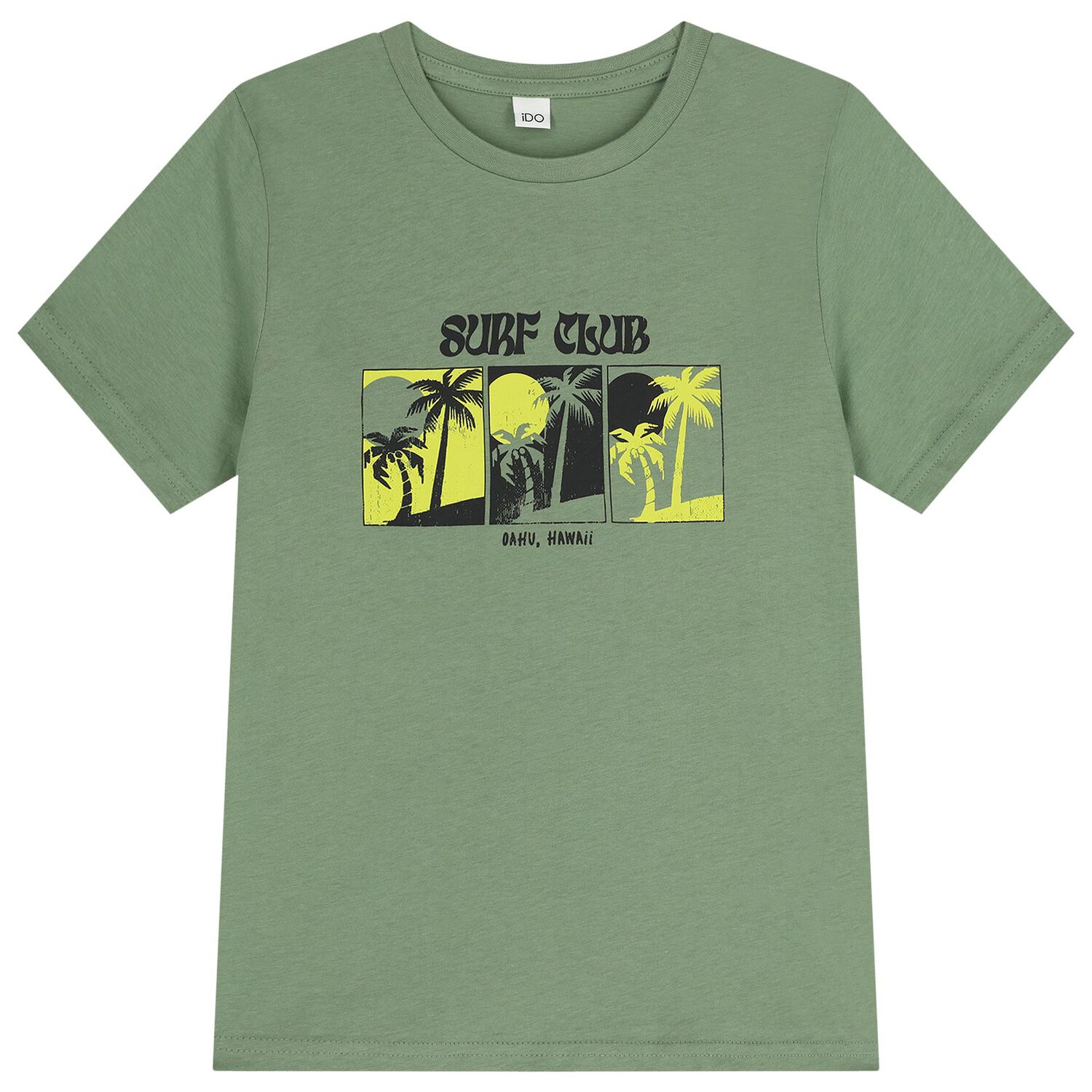 Boys Green & Black Shorts Set, 1, hi-res