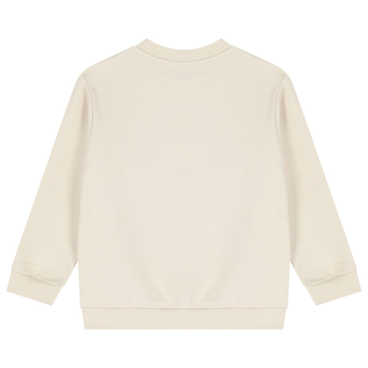 Boys Beige Robot Sweatshirt, 2, hi-res