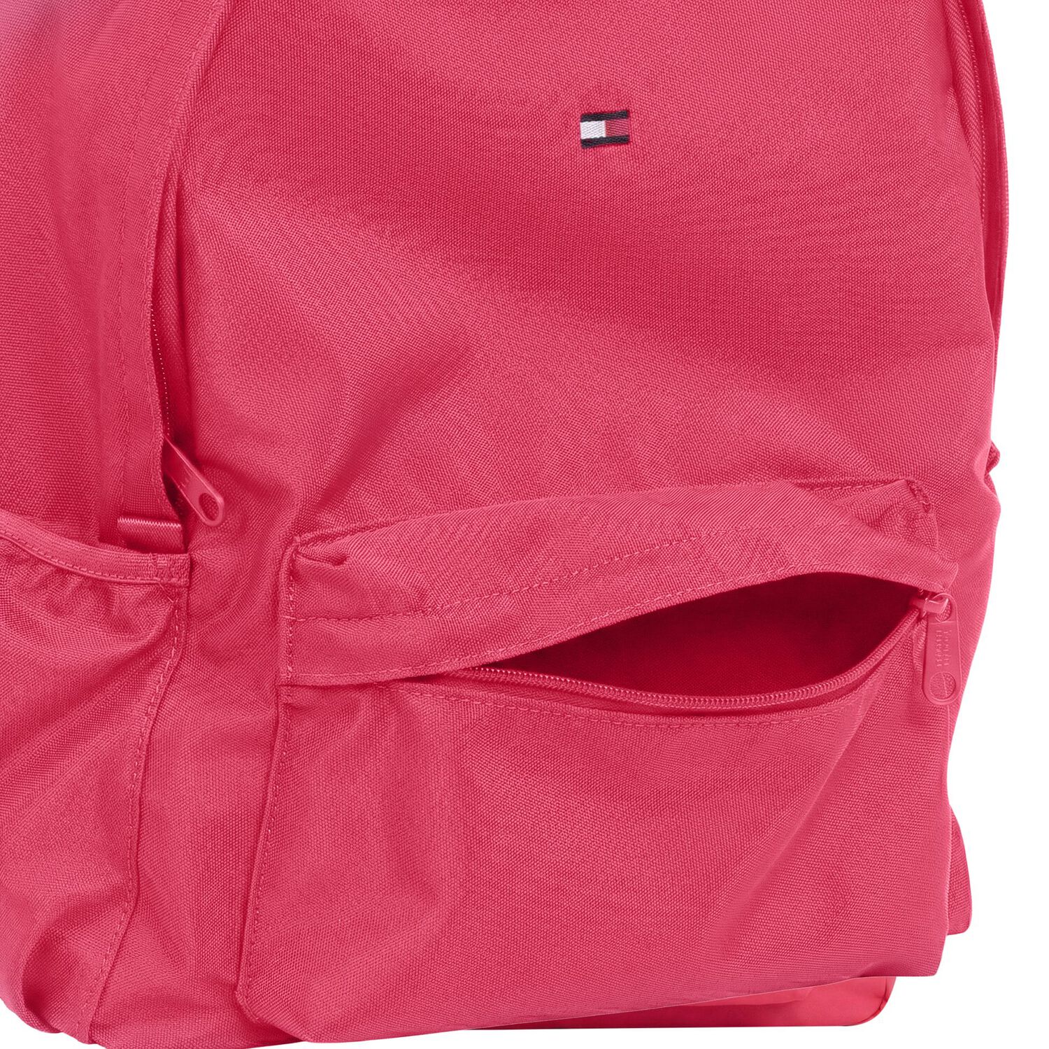 Girls Pink Logo Backpack, 3, hi-res
