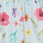 Baby Girls Blue Floral Dress Set, 2, hi-res