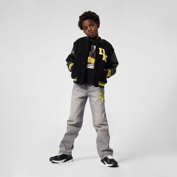 Boys Black Logo T-Shirt