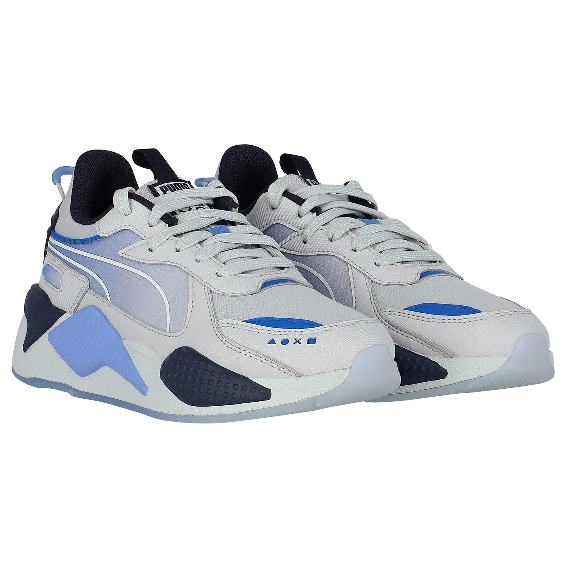 Puma White RS X Playsation Jr Trainers Junior Couture USA