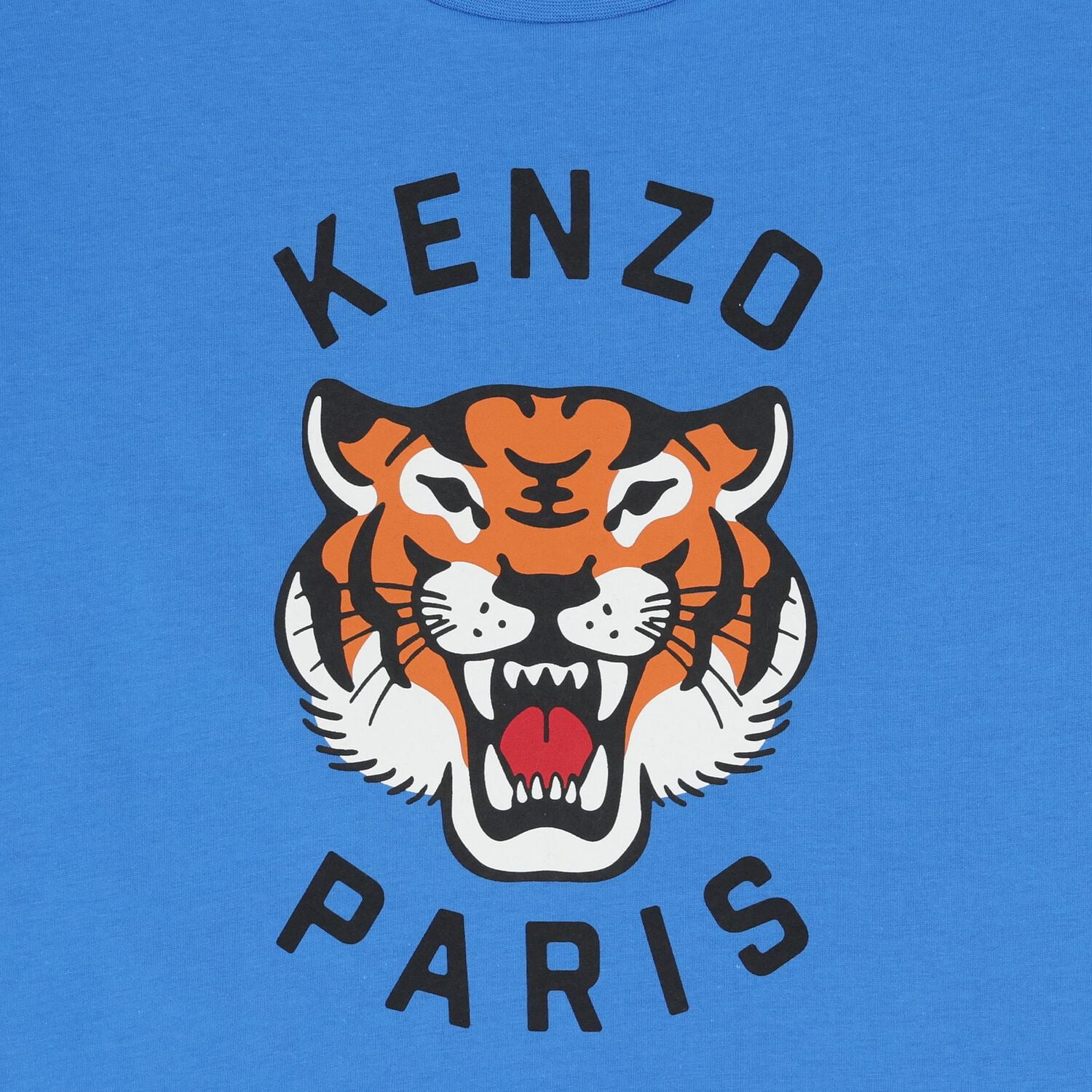 Blue Tiger Logo T-Shirt, 4, hi-res