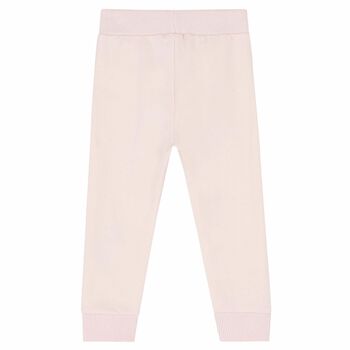 Younger Girls Pink Heart Joggers