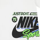 Boys White Logo T-Shirt, 1, hi-res
