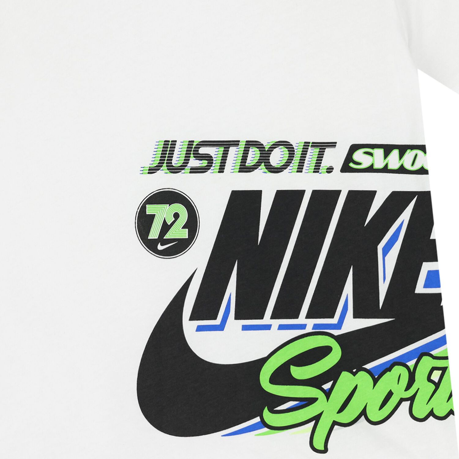 Boys White Logo T-Shirt, 1, hi-res