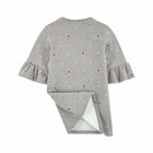 Girls Grey Jersey Dress, 1, hi-res
