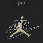 Boys Black Jordan Logo T-Shirt, 2, hi-res