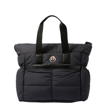 Black Logo Baby Changing Bag