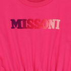 فستان بنات بالشعار باللون الزهرى, 1, hi-res