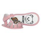 Baby Girls Teddy Bear Logo Sandals, 1, hi-res