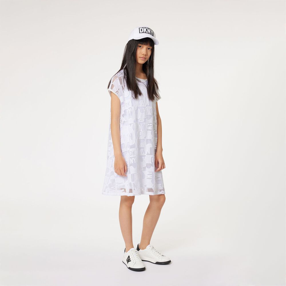 Dkny Dress Allover Print Blackwhite main image 0