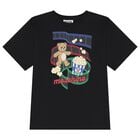 Black Teddy Bear Logo T-Shirt, 1, hi-res