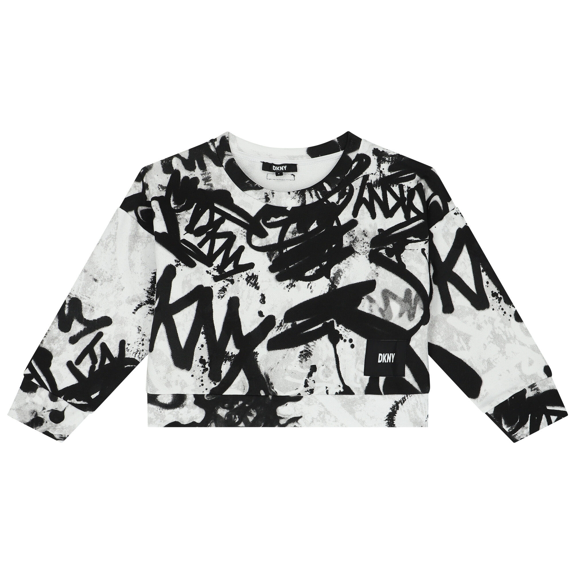 Dkny Kids cotton logo-print cap - Black