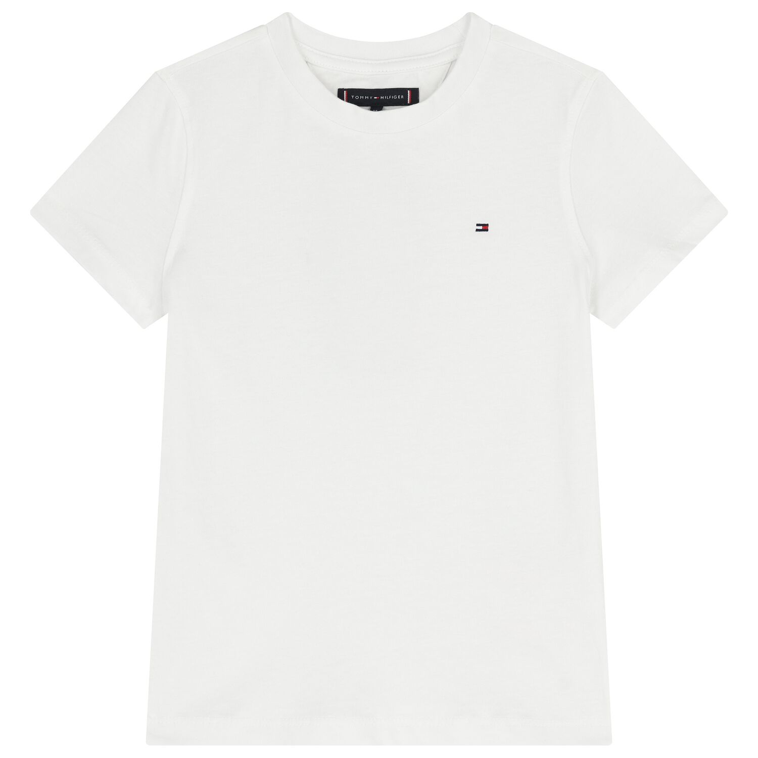 Boys White Logo T-Shirt, 1, hi-res