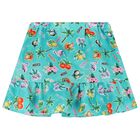 طقم تنورة باللون الأزرق للبنات, 1, hi-res