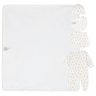  White Teddy Bear Babygrow Gift Set, 1, hi-res
