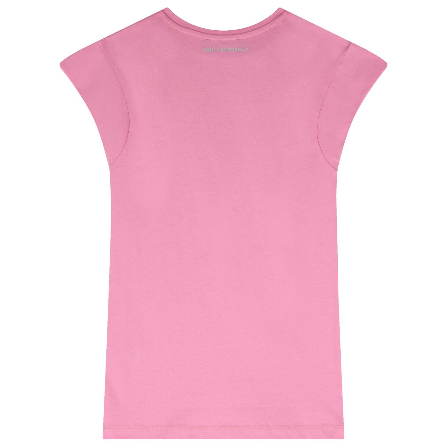Girls Pink Logo Dress, 1, hi-res image number null
