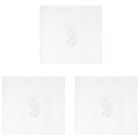 Baby Girls White & Pink Muslin Swaddles (3-Pack), 4, hi-res