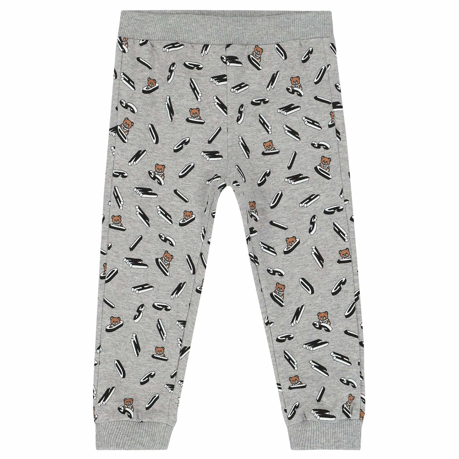 بدلة رياضية بشعار تيدى باللون الرمادى, 1, hi-res