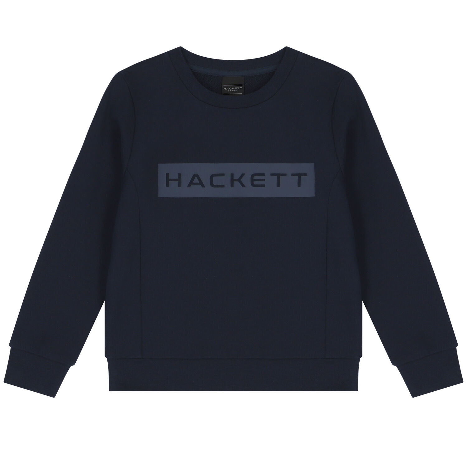 Boys Navy Blue Logo Sweatshirt, 2, hi-res image number null