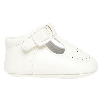 Baby Boys Ivory Pre Walker Shoes
