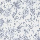 Baby Boys Ivory & Navy Blue Toile De Jouy Blanket, 1, hi-res