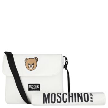 Ivory Teddy Bear Baby Changing Bag