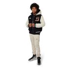 Boys Beige Logo Cargo Trousers, 2, hi-res