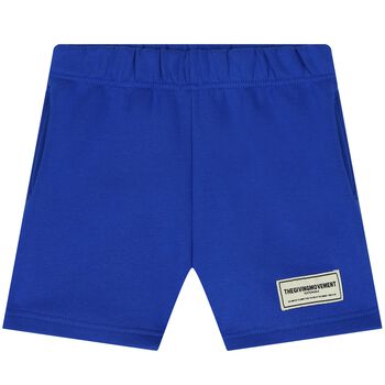 Blue Logo Shorts